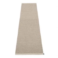 Pappelina Mono Dark Linen Rug