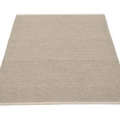 Pappelina Mono Dark Linen Rug