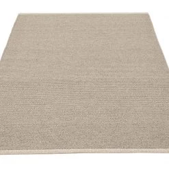 Pappelina Mono Dark Linen Rug