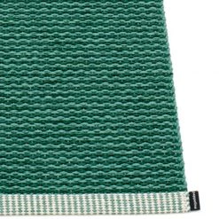 Pappelina Mono Jade & Dark Green Rug
