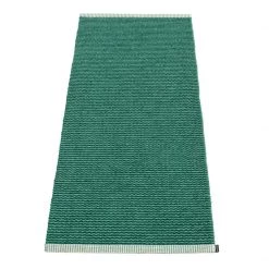 Pappelina Mono Jade & Dark Green Rug