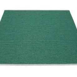 Pappelina Mono Jade & Dark Green Rug