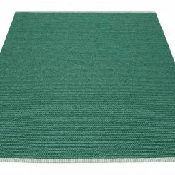 Pappelina Mono Jade & Dark Green Rug