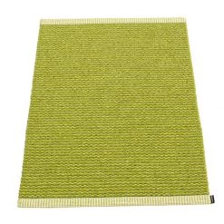 Pappelina Mono Lime & Olive Rug