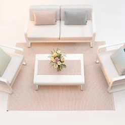 Pappelina Mono Linen Rug