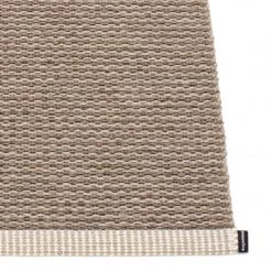 Pappelina Mono Mud & Dark Mud Rug