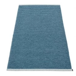 Pappelina Mono Ocean Blue Runner Rug 29 Pappelina Mono Ocean Blue Runner Rug