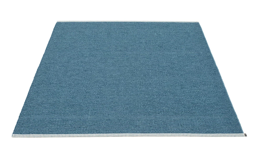 Pappelina Mono Ocean Blue Runner Rug 17 Pappelina Mono Ocean Blue Runner Rug