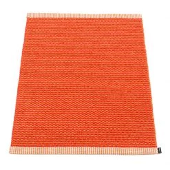 Pappelina Mono Pale Orange Runner Rug