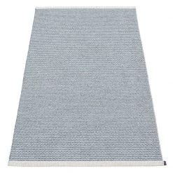 Pappelina Mono Storm & Light Grey Runner Rug