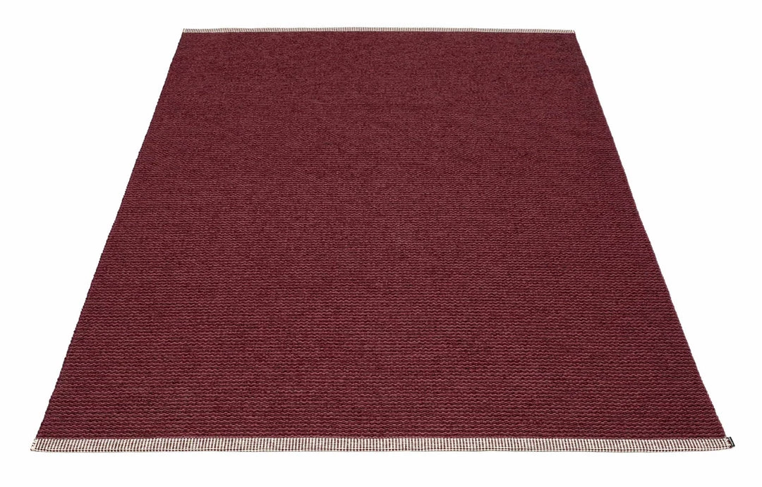 Pappelina Mono Zinfandel & Rose Taupe Rug Rugs 19 Pappelina Mono Zinfandel & Rose Taupe Rug Rugs
