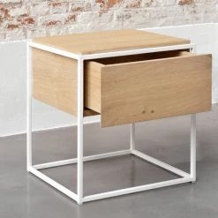 Ethnicraft Monolit Bedside Table Modern Bedroom