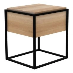 Ethnicraft Monolit Bedside Table Modern Bedroom