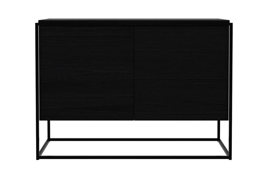 Ethnicraft Modern Dining Monolit Oak Sideboard With 2 Doors 8 Ethnicraft Modern Dining Monolit Oak Sideboard With 2 Doors