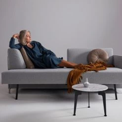 Innovation Muito Sleek Stainless Steel Full Sofa Bed