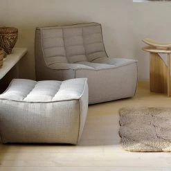 Ethnicraft N701 Ottoman