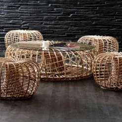 Cane-Line Nest Indoor Footstool