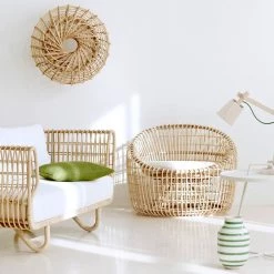 Cane-Line Modern Living Nest Indoor Round Chair