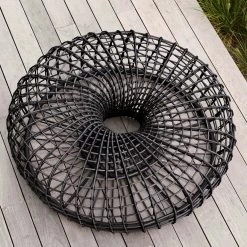 Cane-Line Nest Outdoor Large Footstool/Coffee Table