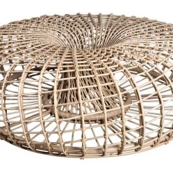 Cane-Line Nest Outdoor Large Footstool/Coffee Table