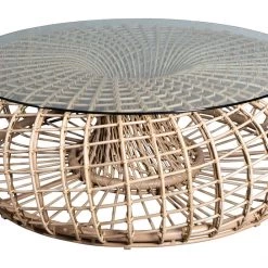 Cane-Line Nest Outdoor Large Footstool/Coffee Table