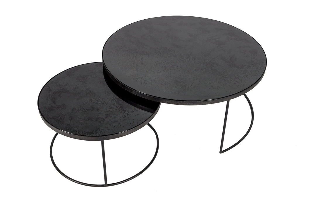 Ethnicraft Nesting Coffee Table (set Of 2) 3 Ethnicraft Nesting Coffee Table (set Of 2)