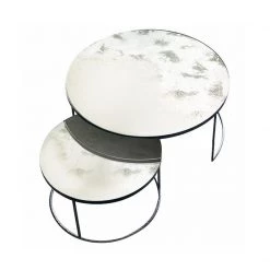 Ethnicraft Nesting Coffee Table (set Of 2) 25 Ethnicraft Nesting Coffee Table (set Of 2)