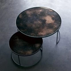 Ethnicraft Nesting Coffee Table (set Of 2) 18 Ethnicraft Nesting Coffee Table (set Of 2)