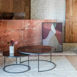 Ethnicraft Nesting Coffee Table (set Of 2) 16 Ethnicraft Nesting Coffee Table (set Of 2)