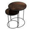 Ethnicraft Nesting Side Table (set Of 2)