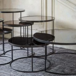 Ethnicraft Nesting Side Table (set Of 2)