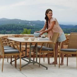 Cane-Line Newman Stackable Dining Armchair