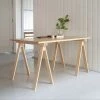 Nikari Entryway Benches Arkitecture Trestle Leg Pair