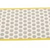 Pappelina Noa Warm Grey & Vanilla With Mustard Edge Runner Rug