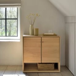 Ethnicraft Modern Dining Nordic Oak Sideboard