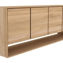 Ethnicraft Modern Dining Nordic Oak Sideboard