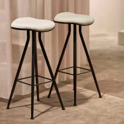 NORR11 Bar & Counter Stools Barfly Low Bar Stool