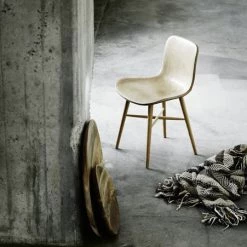 NORR11 Langue Wood Dining Chair Modern Dining