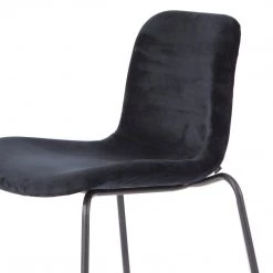 NORR11 Modern Dining Langue Soft Stack Steel Dining Chair