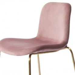 NORR11 Modern Dining Langue Soft Stack Steel Dining Chair