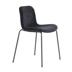 NORR11 Modern Dining Langue Soft Stack Steel Dining Chair