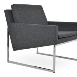 SohoConcept Nova Chrome Arm Chair