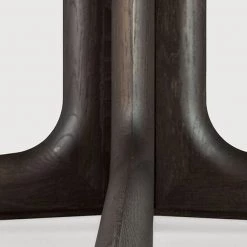 Ethnicraft Modern Dining Oak Corto Varnished Brown Dining Table