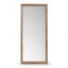 Ethnicraft Oak Light Frame Floor Mirror