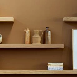 Ethnicraft Oak Wall Shelf