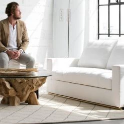 Harbour Outdoor Modern Living Ocean 2.5 Seat Lounge Sofa