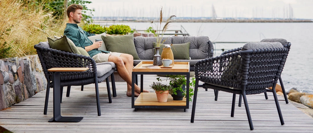 Cane-Line Ocean Outdoor 2-Seater Sofa Module 4 Cane-Line Ocean Outdoor 2-Seater Sofa Module