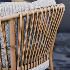 Cane-Line Ocean Stackable Natural/Aluminum Dining Chair
