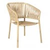 Cane-Line Ocean Stackable Natural/Aluminum Dining Chair