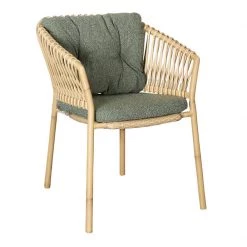 Cane-Line Ocean Stackable Natural/Aluminum Dining Chair
